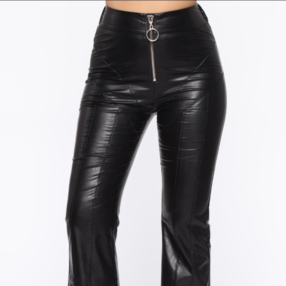 FASHIONNOVA "This One's On Me PU Leather pants"